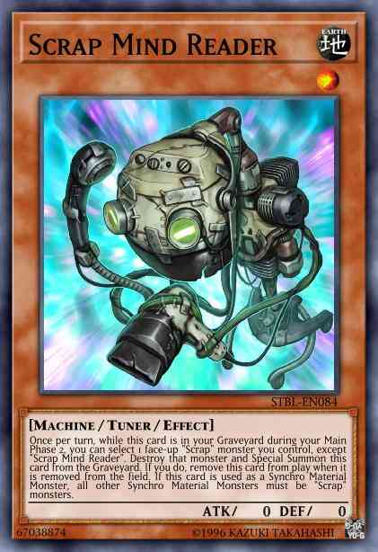 Scrap Mind Reader - STBL-EN084 - Secret Rare - 1st Edition