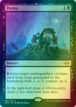persist mtg cards Persist [96] [Modern Horizons 2] [Foil] – Face to Face Games