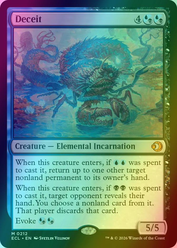 Deceit [212] [Lorwyn Eclipsed] [Foil] – Face to Face Games