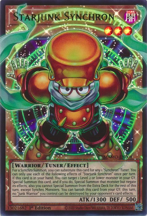 Starjunk Synchron - Extended Art - MAMO-EN008 - Ultra Rare - 1st Edition