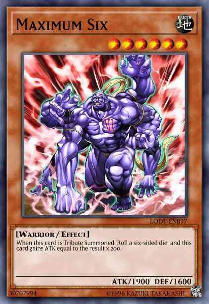 Maximum Six - LCJW-EN047 - Common - 1st Edition