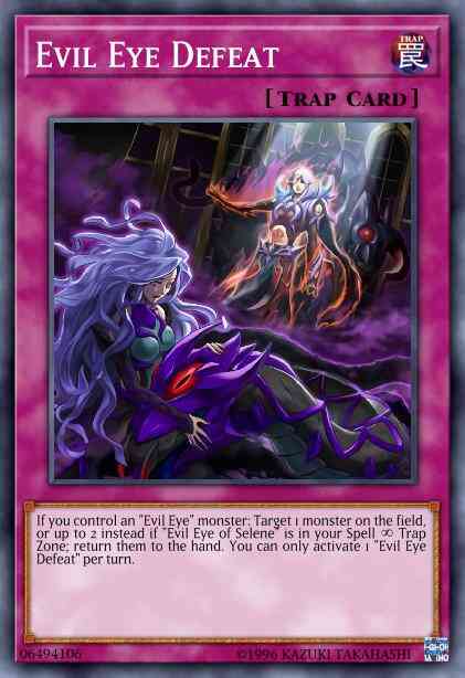 Evil Eye Defeat - INCH-EN037 - Super Rare - 1st Edition