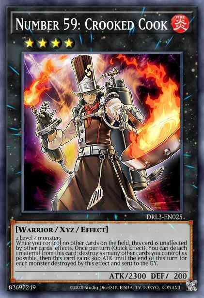 Number 59: Crooked Cook - DLCS-EN121 - Common - 1st Edition