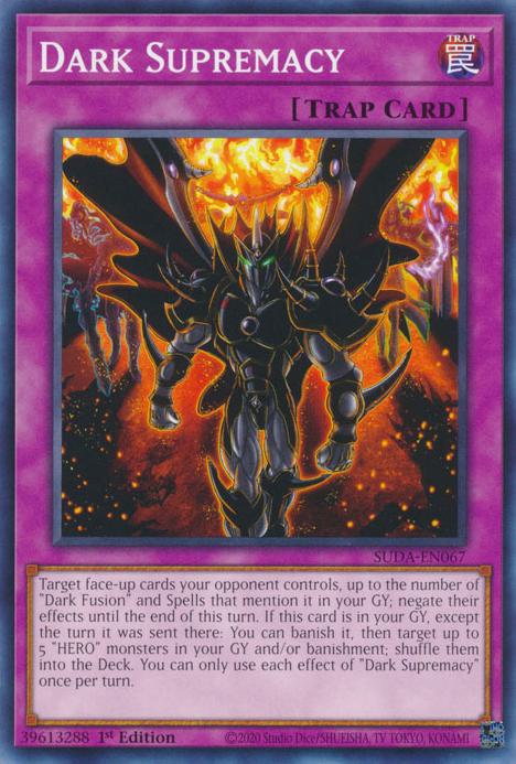 Dark Supremacy - SUDA-EN067 - Common - 1st Edition