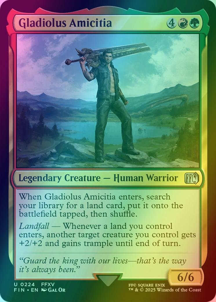 Gladiolus Amicitia [224] [FINAL FANTASY] [Foil] – Face to Face Games
