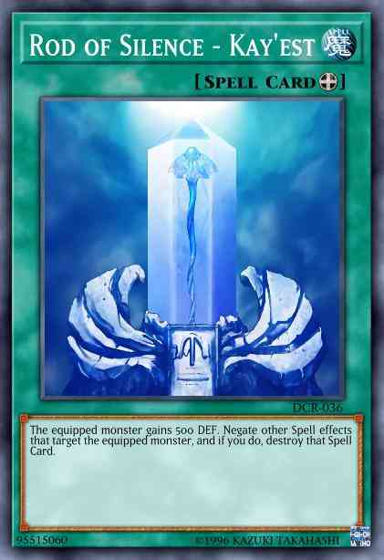 Rod of Silence - Kay'est - DCR-036 - Common - 1st Edition