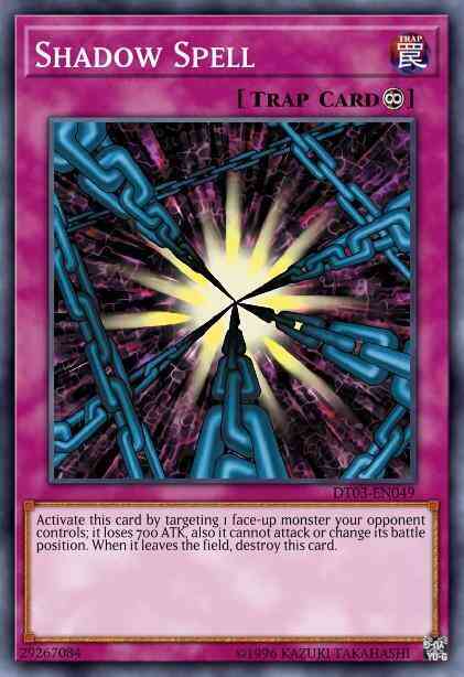 Shadow Spell - BP01-EN092 - Starfoil Rare - 1st Edition