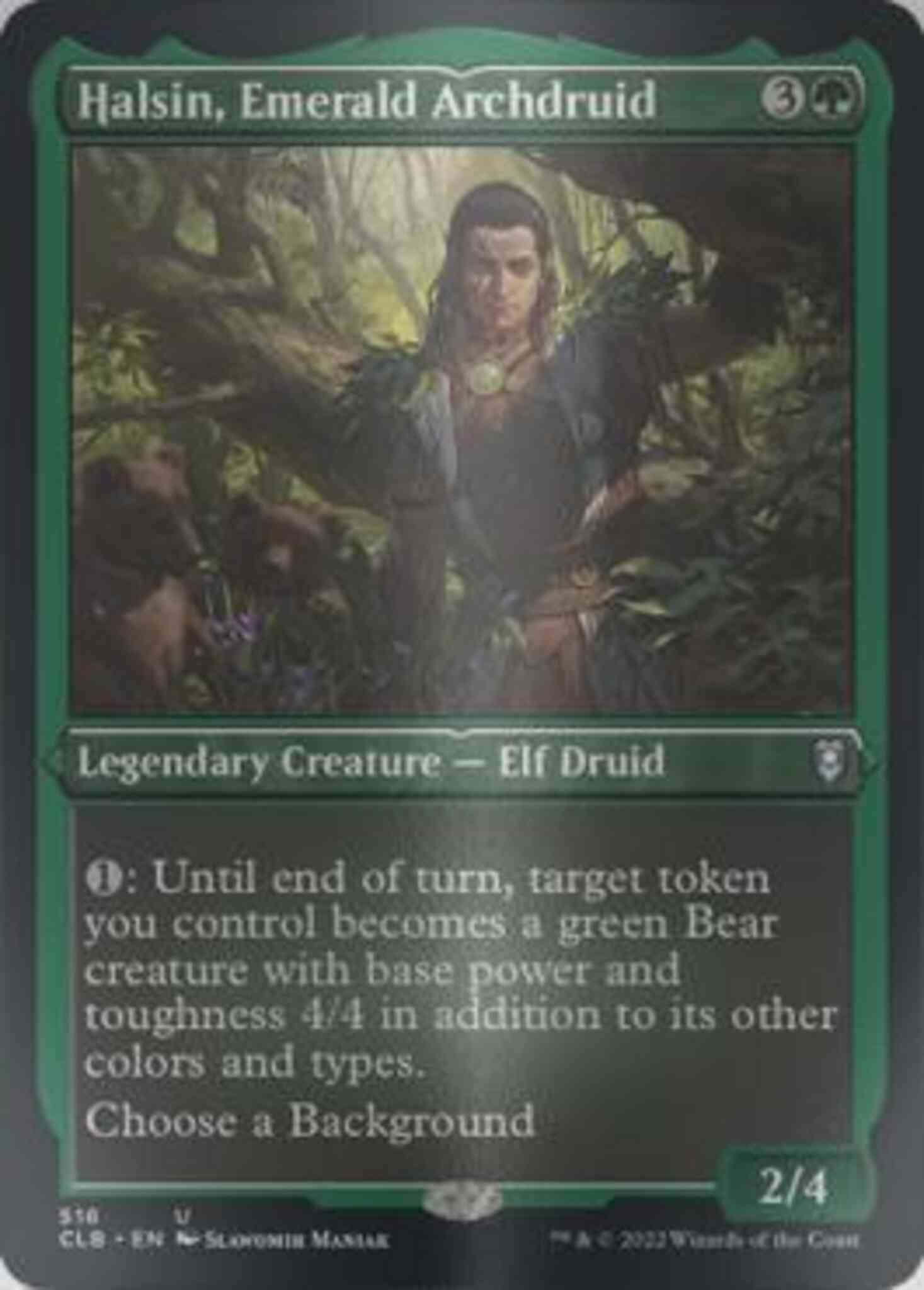 Halsin, Emerald Archdruid [516] [Commander Legends: Battle for Baldur's  Gate] [Etched Foil] – Face to Face Games