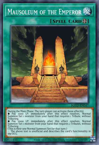Mausoleum of the Emperor - BP02-EN149 - Common - 1st Edition
