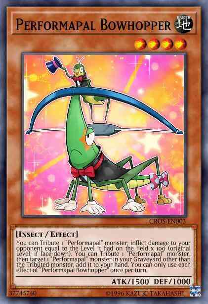 Performapal Bowhopper - MP16-EN003 - Common - 1st Edition