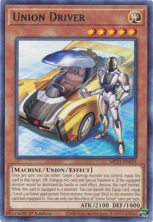 Union Driver - MP21-EN059 - Rare - 1st Edition