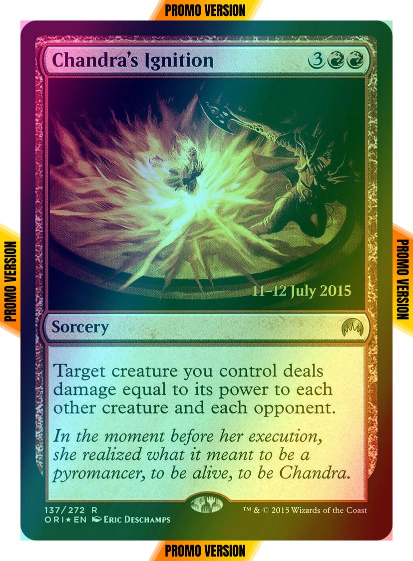 Chandra's Ignition [137s] [Magic Origins Promos] [Foil] – Face to Face Games