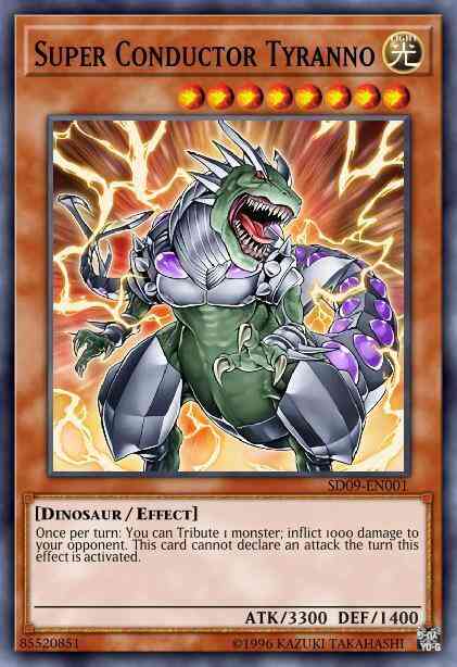Super Conductor Tyranno - BP01-EN013 - Rare - Unlimited