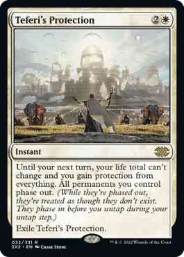 Teferi's Protection [32] [Double Masters 2022] [Non-Foil] – Face