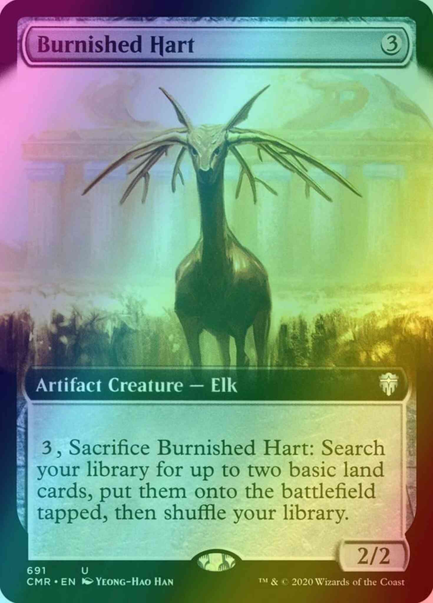 Burnished Hart [691] [Extended Art] [Commander Legends] [Foil