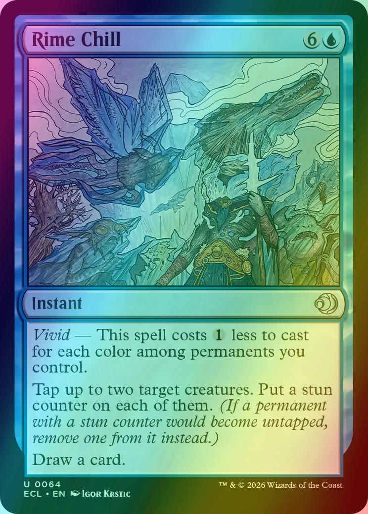 Rime Chill [64] [Lorwyn Eclipsed] [Foil] – Face to Face Games