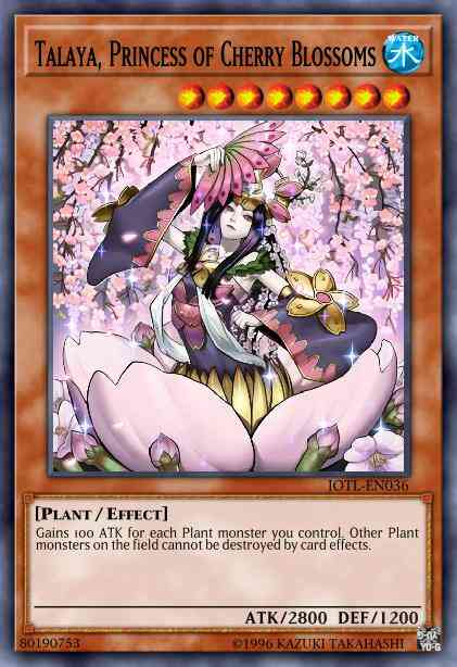Talaya, Princess of Cherry Blossoms - MP14-EN089 - Super Rare - 1st Edition