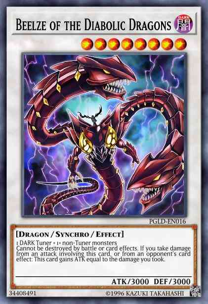Beelze of the Diabolic Dragons - LCKC-EN071 - Secret Rare - Unlimited