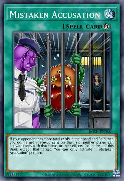 Mistaken Accusation - MP16-EN222 - Common - Unlimited