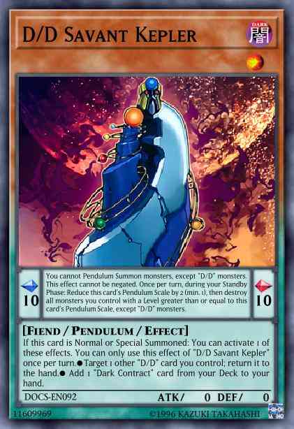 D/D Savant Kepler - MP16-EN167 - Common - 1st Edition