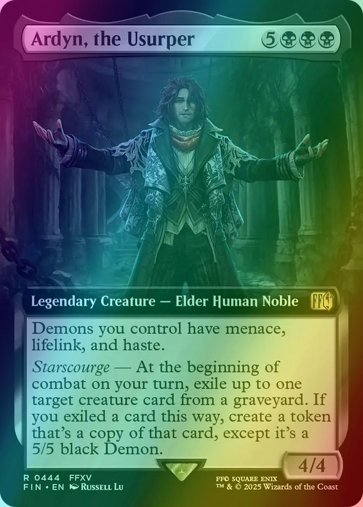Ardyn, the Usurper [444] [Extended Art] [FINAL FANTASY] [Foil] – Face to  Face Games