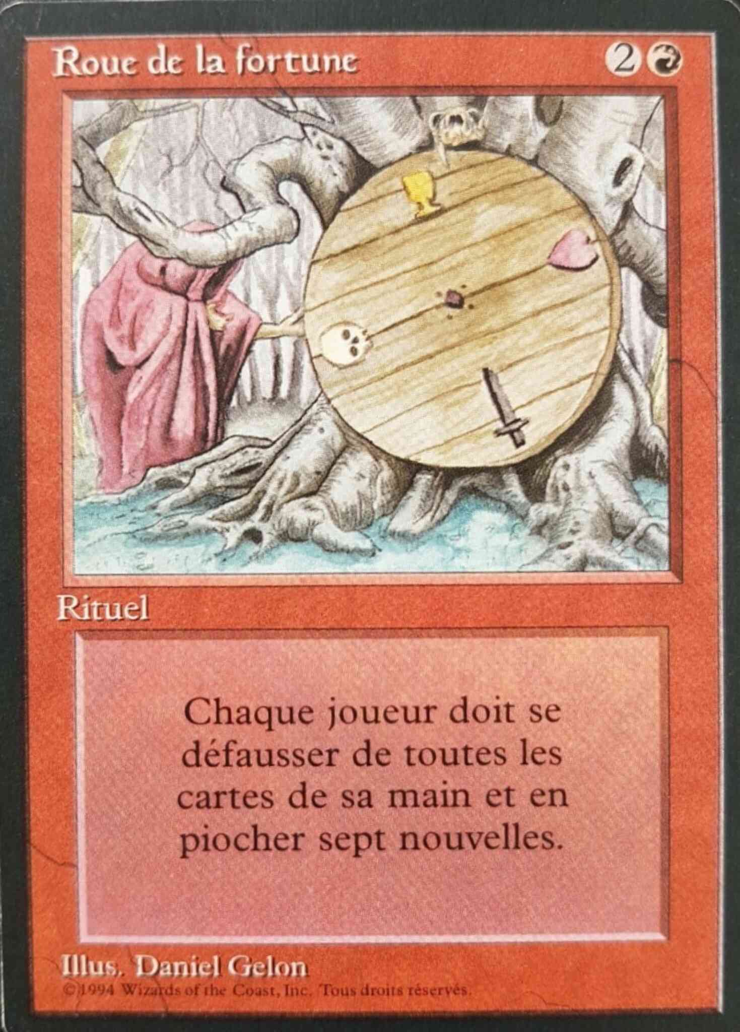 Wheel of Fortune - French [185] [Foreign Black Border: French