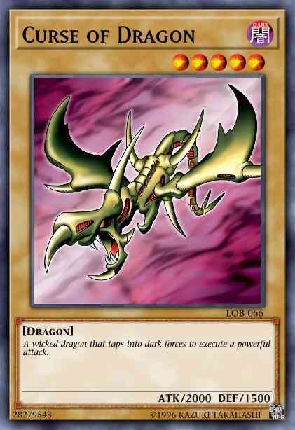 Curse of Dragon - LCYW-EN006 - Rare - 1st Edition