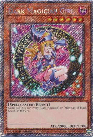 Dark Magician Girl - 3rd Art - RA04-EN107 - Platinum Secret Rare - 1st Edition