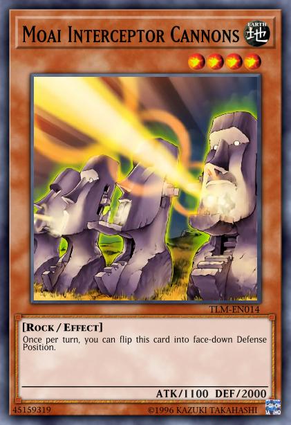 Moai Interceptor Cannons - TLM-EN014 - Common - 1st Edition