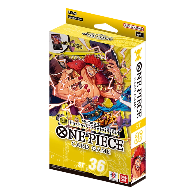 One Piece Starter Deck - ST36 - Eustass "Captain" Kid - YELLOW
