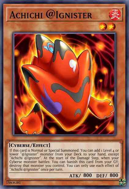 Achichi @Ignister - IGAS-EN004 - Secret Rare - Unlimited