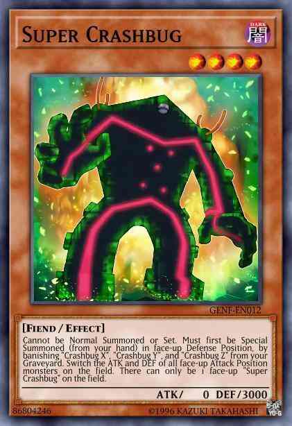 Super Crashbug - GENF-EN012 - Super Rare - Unlimited