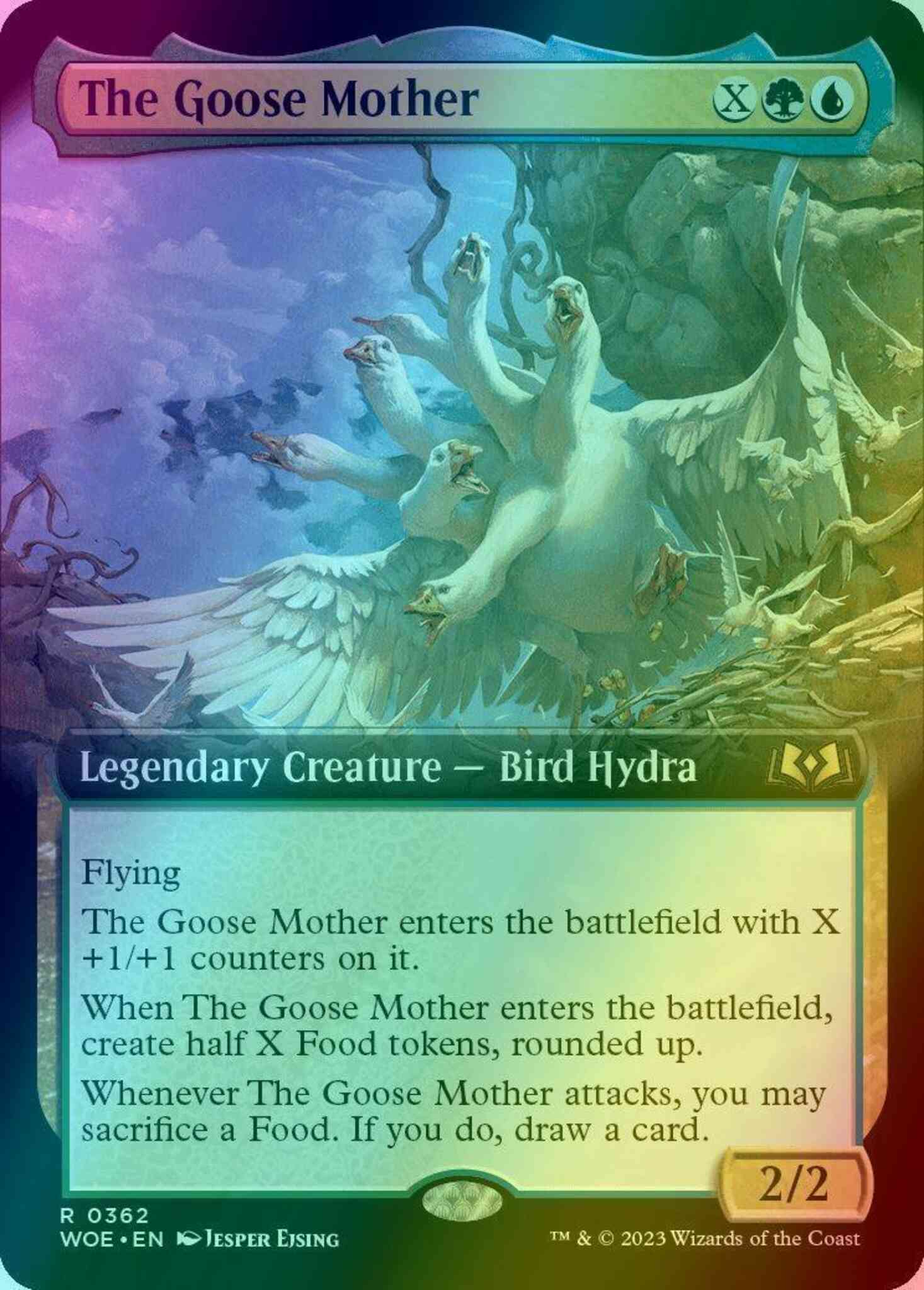 goose cards mtg The Goose Mother [362] [Extended Art] [Wilds of Eldraine] [Foil] – Face to  Face Games