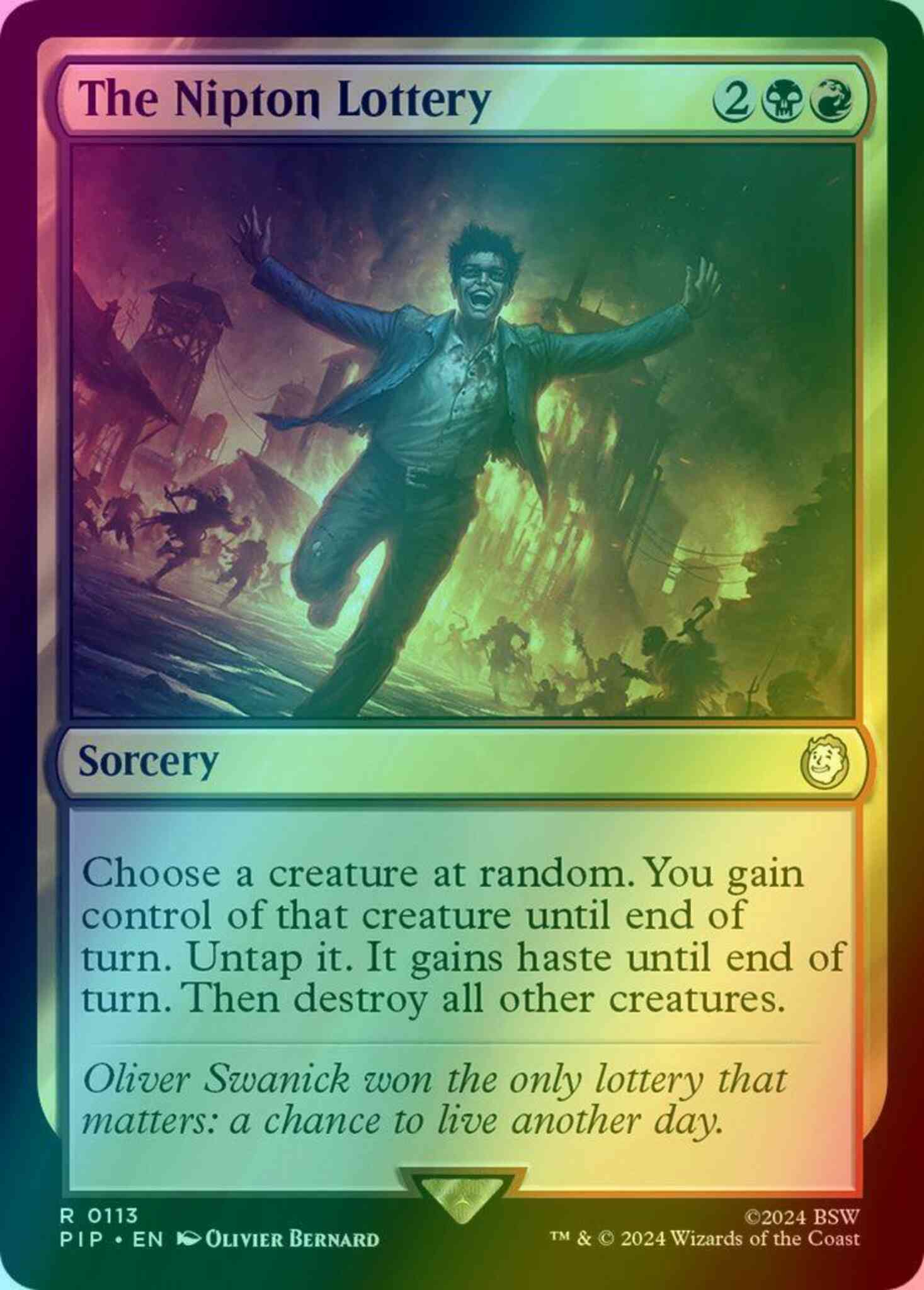 The Nipton Lottery [113] [Fallout] [Foil] – Face to Face Games