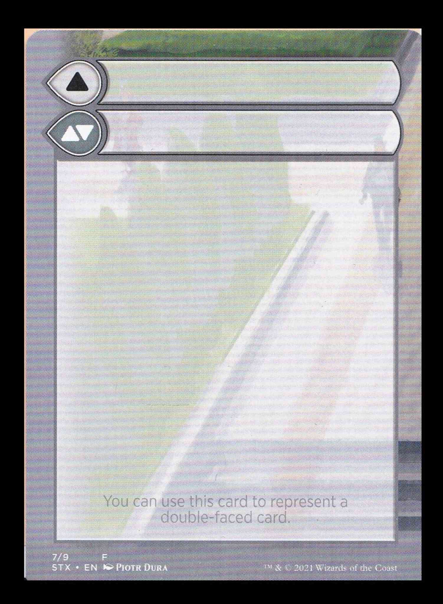 Double-Faced Substitute Card [07] [Strixhaven: School of Mages Substitute  Cards] [Non-Foil]  Face to Face Games