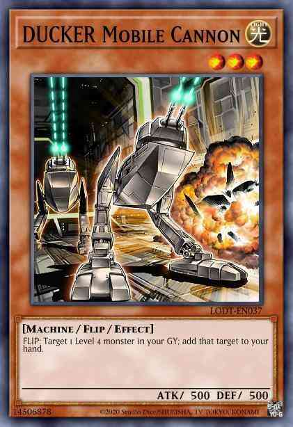 DUCKER Mobile Cannon - YS15-ENF10 - Common - 1st Edition