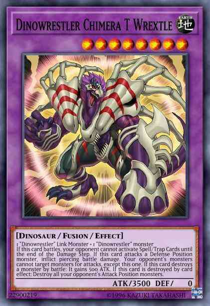 Dinowrestler Chimera T Wrextle - MP20-EN063 - Common - 1st Edition