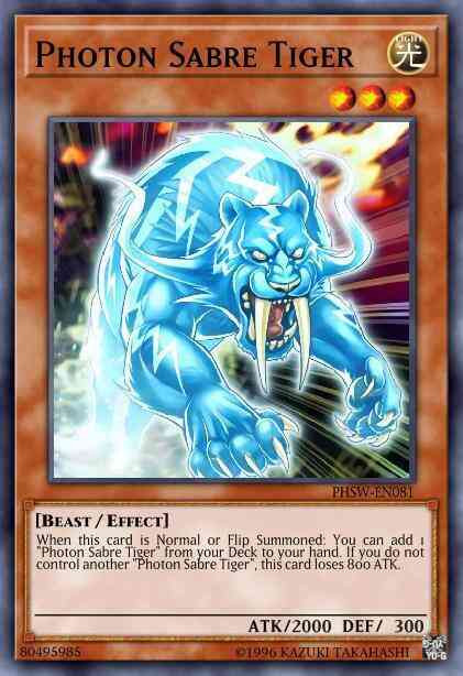 Photon Sabre Tiger - PHSW-EN081 - Super Rare - Unlimited