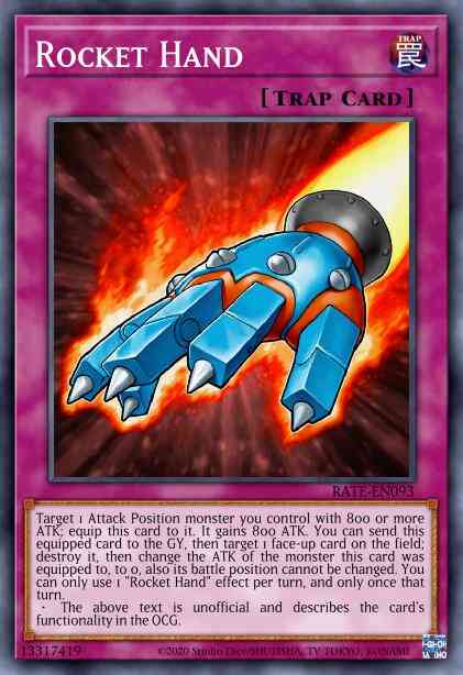 Rocket Hand - RATE-EN093 - Common - 1st Edition