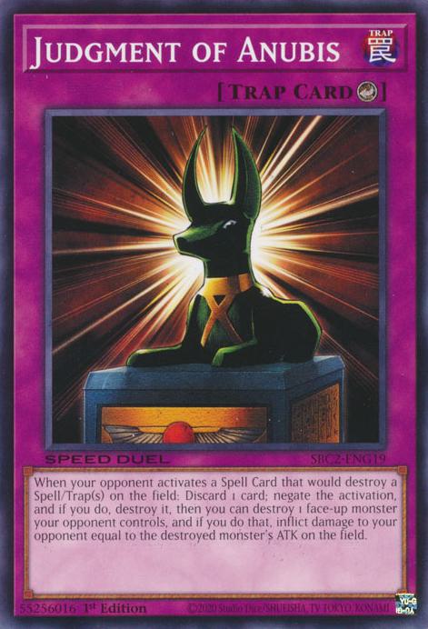 Judgment of Anubis - SBC2-ENG19 - Common - 1st Edition