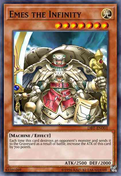 Emes the Infinity - DBT-EN001 - Super Rare - Limited