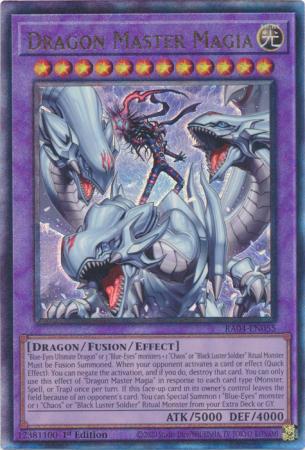 Dragon Master Magia - RA04-EN055 - Ultimate Rare - 1st Edition