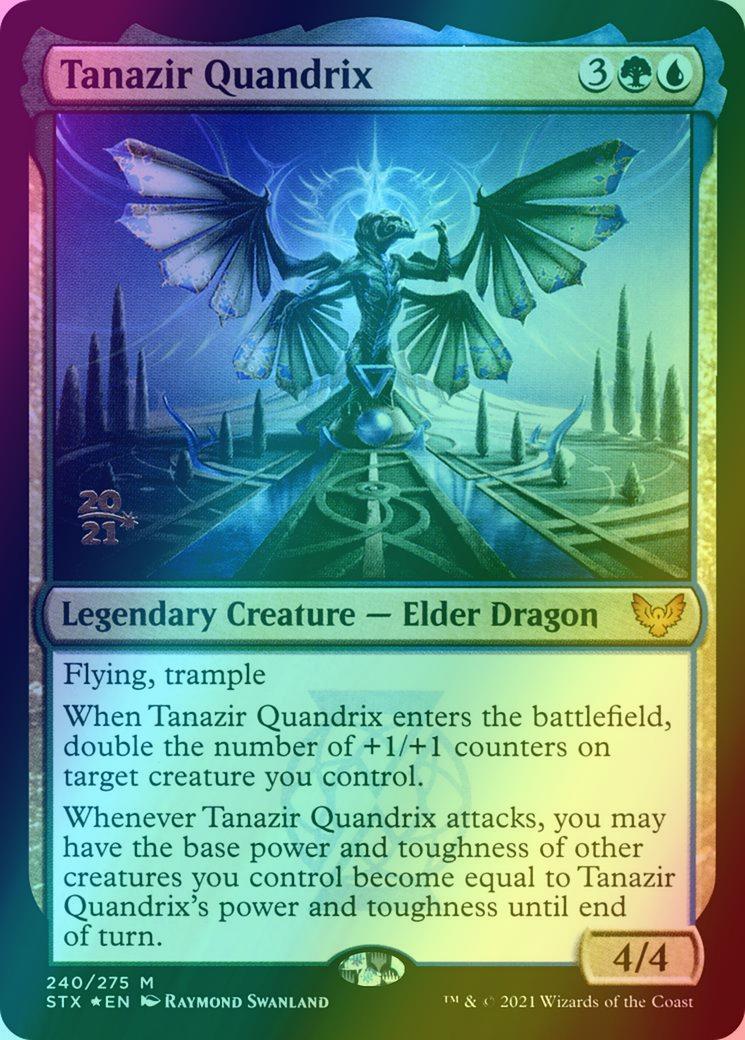Tanazir Quandrix [Prerelease] [240s] [Strixhaven: School of Mages Promos]  [Foil] – Face to Face Games