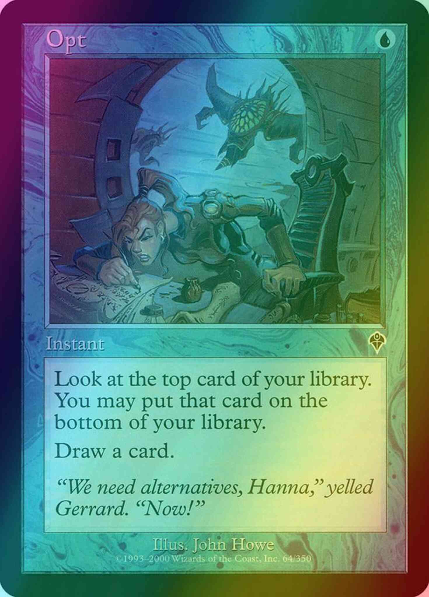 opt card mtg - Single take the more dangerous route. opt Scryfall Magic: The
