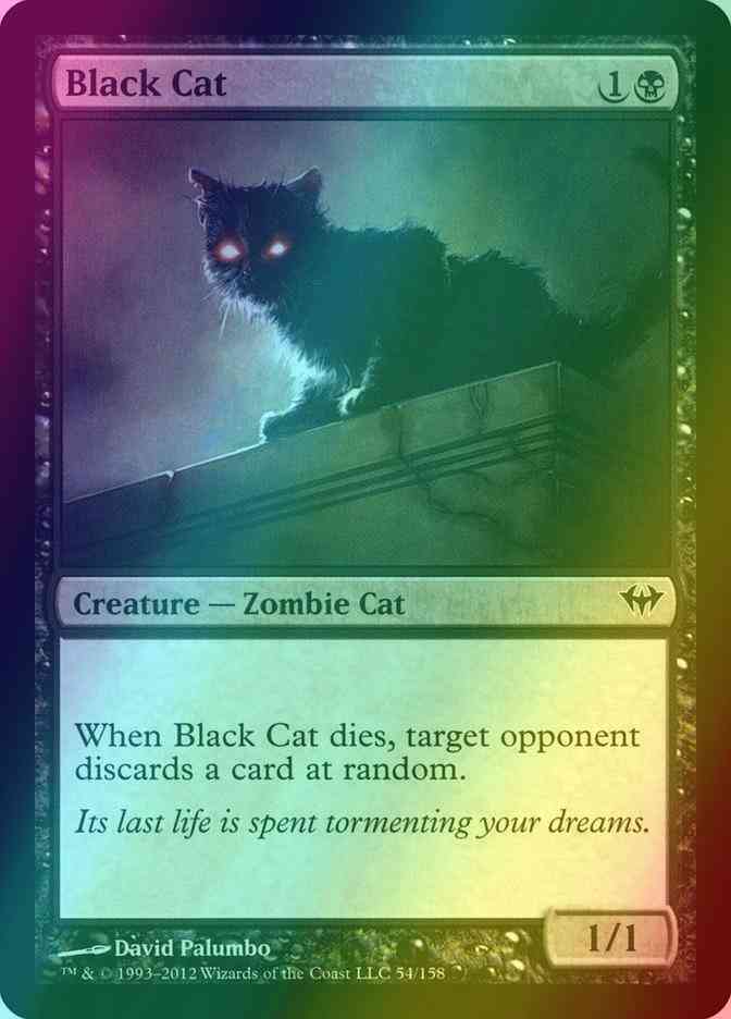 Black Cat [54] [Dark Ascension] [Foil]  Face to Face Games