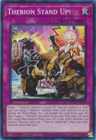 Therion Stand Up! - MP23-EN101 - Super Rare - 1st Edition
