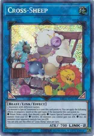 Cross-Sheep - MP21-EN018 - Prismatic Secret Rare - 1st Edition