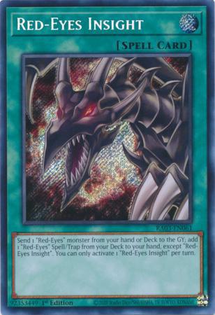 Red-Eyes Insight - RA03-EN061 - Secret Rare - 1st Edition