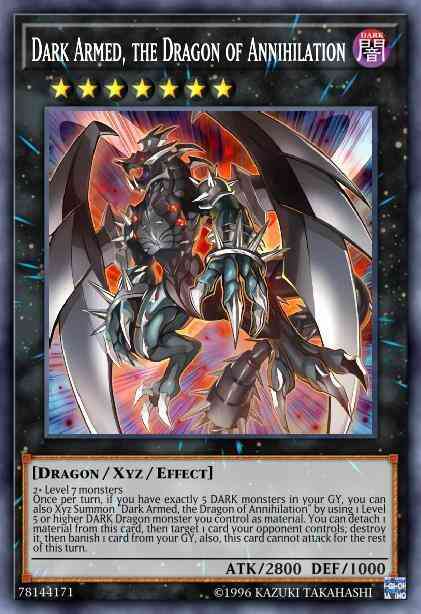 Dark Armed, the Dragon of Annihilation - BLAR-EN050 - Secret Rare - 1st Edition