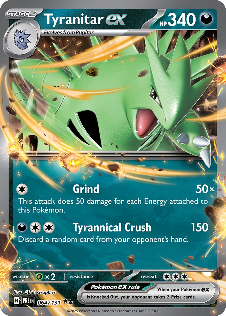 Tyranitar ex - 064/131